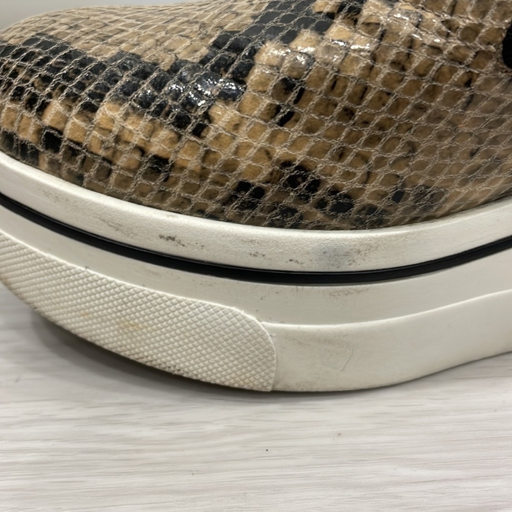 Stella McCartney Binx Python/Snakeskin Print Platform Shoes - Picture 10 of 16